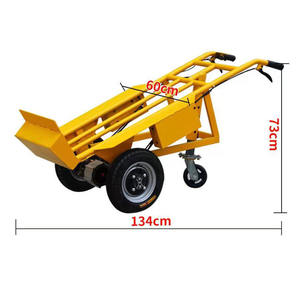 Petit chariot de véhicule de transport de montagne électrique alimenté par batterie à benne basculante véhicule de transport de montagne - Product Image 1