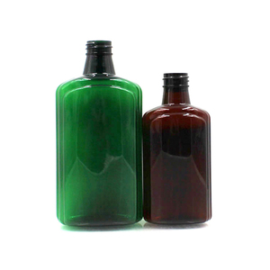 Contenedor de <span class=keywords><strong>jarabe</strong></span> <span class=keywords><strong>para</strong></span> <span class=keywords><strong>la</strong></span> <span class=keywords><strong>tos</strong></span> vacío de 250ml y 500ml, botella de plástico líquido oral de plástico PET ámbar - Product Image 1