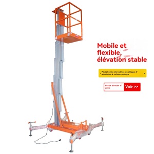 Konstruksi Hoist <span class=keywords><strong>Drywall</strong></span> <span class=keywords><strong>Lift</strong></span> disesuaikan mengangkat Listrik Solar Panel pengangkat perancah mesin rantai 500kg - Product Image 3