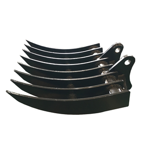 Râteau d'excavatrice, râteau à racines, râteau à roches pour le défrichement et le tri des roches, adapté aux excavatrices de différentes capacités - Product Image 4