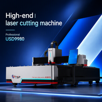Découpeuse laser à fibre CNC A3015 12 kW 20 kW haute précision à plateforme unique pour l'acier au carbone