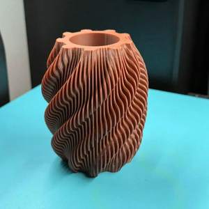 Vaso per Fiori Luna Stampato in 3D in Plastica Impermeabile Adatto per Matrimoni Decorazione per Casa e Ufficio per Fiori - Product Image 3