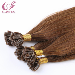Vendita calda 30 pollici Russian Remy Hair U punta extension colore marrone fine vendita calda vendita calda U punta extension <span class=keywords><strong>capelli</strong></span> umani - Product Image 3