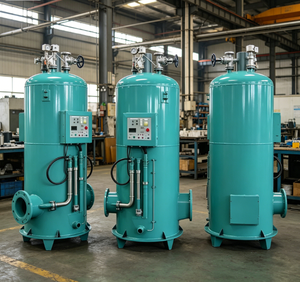 Chaudière industrielle à eau chaude à tubes de fumée de 3 tonnes, à gaz, 1,0 MPa, à circulation naturelle, verticale, entièrement automatique, GPL - Product Image 6