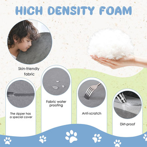 Jouets éducatifs pour enfants, blocs de construction souples en mousse, canapé jouet, aire de jeux intérieure pour l'apprentissage et le développement précoce - Product Image 2