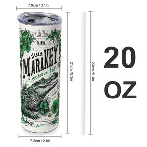 Stainless Steel Tumbler 20oz Vacuum <b>Insulated</b> Custom Logo Bulk Car <b>Cup</b> Home Office Use - Product Image 1