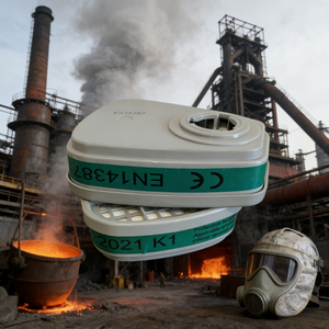 Высококачественный фильтр <span class=keywords><strong>K1</strong></span> для защиты от органических паров для использования с респираторными масками 6800 и 6200 (фильтрующий элемент) - Product Image 6