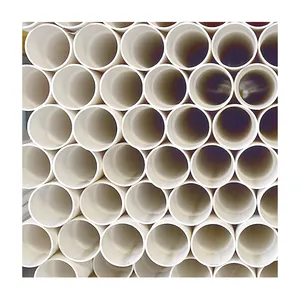 非饮用水污水排水 PVC 材料怀特普莱恩斯结束环丁砜溶剂胶结管道 ND 4 英寸 10ft 聚氯乙烯 (UPVC) 管道