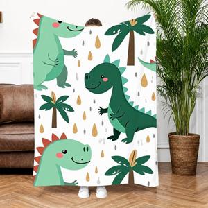 Manta de Franela con Dibujos Animados de Perros, Manta para Siesta, Reversible, Cálida y Acogedora para Cama, Sofá, Sillón, Impresión Personalizada, Venta al Por Mayor - Product Image 3