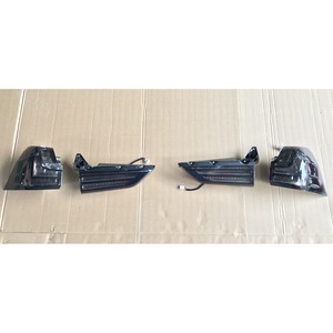 Luces traseras negras modificadas Greed 2016-2021 compatibles con el conjunto de luces traseras del Lexus LX570 - Product Image 3