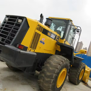 Chargeur frontal WA380-3 Komatsu d'origine japonaise à vendre chargeur sur pneus moyen KOMATSU WA380 d'occasion - Product Image 1
