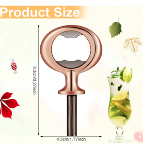 Ouvre-bouteille DIY non fini pour artisanat, peinture personnalisée, résine époxy - Product Image 2