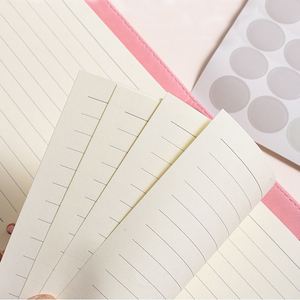 Personalizzato A5 A6 A7 rilegatore cartonato diario diario fermo risparmio <span class=keywords><strong>calendario</strong></span> sfida tabella - Product Image 5