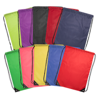 Sacs à cordon promotionnels en nylon, sacs à cordon en polyester pour sublimation, sacs à dos à cordon personnalisés avec logo pour la gym et le sport