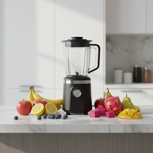 Liquidificador e Mixer de Alta Velocidade 320W 1L, Eletrodoméstico Completo para Cozinha com Copo Moedor e Acessórios Completos, Uso Doméstico, Carcaça de Plástico - Product Image 4