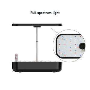 Juego de Macetas con Autorriego para Escritorio, Kit de Cultivo de Hierbas de Interior, Sistema de Jardinera Inteligente Portátil, Jardín Hidropónico de Hierbas con Luz - Product Image 2