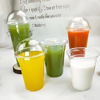 Vente en gros Tasse à thé matcha PET transparente moderne européenne Tasse à thé matcha en verre à double paroi