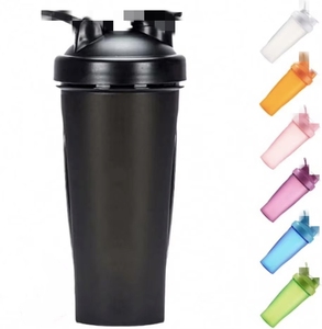 Leak-proof Bpa Free Plastic Shaker <strong>Bottle</strong> Gym Custom Logo Sport Water <strong>Bottle</strong> Fitness Protein Shaker <strong>Bottle</strong> - Product Image 1