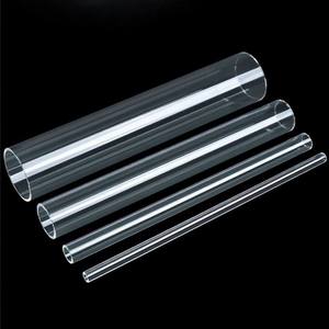 High Quality Large Diameter PMMA Clear <b>Plastic</b> Polycarbonate Pipe Acrylic Tube Customizable Round Clear Packing Tube China - Product Image 2