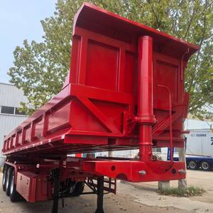 Promotion : Semi-remorque benne basculante hydraulique de type U, 3 ou 4 essieux, 40 m³, pour transport de marchandises <span class=keywords><strong>et</strong></span> caravanes - Product Image 4