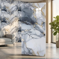 Papier peint auto-adhésif en PVC imperméable moderne 60*30cm, décollable et repositionnable, décoration intérieure pour cuisine, salon, chambre, hôtel, école