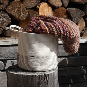 KUYUE Chine Shandong – <span class=keywords><strong>Panier</strong></span> à linge en corde de coton de haute qualité, personnalisé, vente en gros - Product Image 5