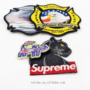 Custom Patches Bulk Heat Press Customize logo Badges Embroidery Patch <b>Iron</b> on Beaded Clothing - Product Image 5