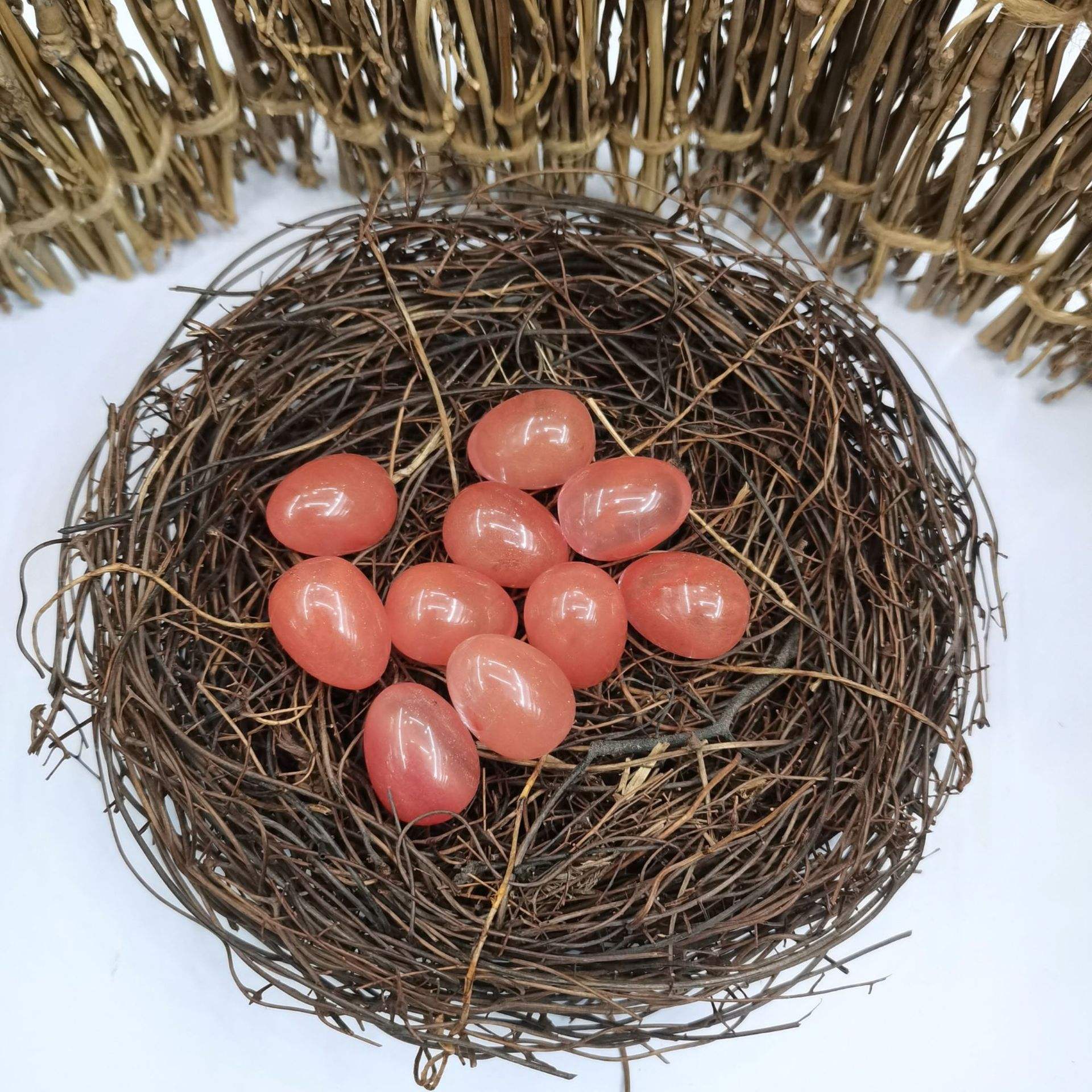 Watermelon and red eggs