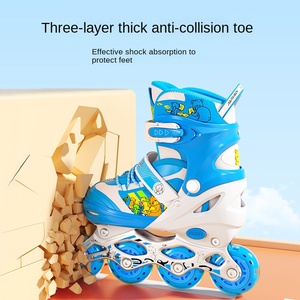 [Spedizione Gratuita] Pattini a Rotelle per Bambini 2-6-12 Anni, Monoruota Luminosa con Ruote in Lega di Alluminio Rinforzate e PU per Bambine - Product Image 2