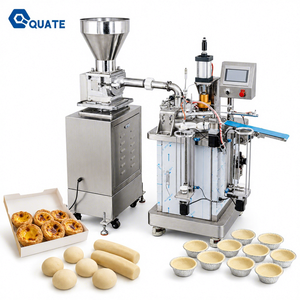 Machine automatique de fabrication de coques de tartelettes, avec système complet d'alimentation, de pressage et de convoyage, <span class=keywords><strong>pour</strong></span> ligne de production de pâtisserie - Product Image 1