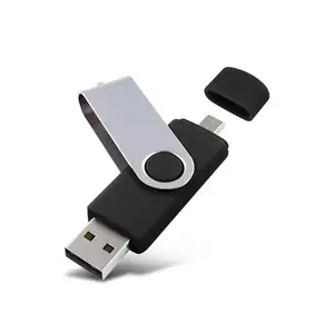 Ổ đĩa flash USB điện thoại di động 2 trong 1 OTG máy tính Android 2 trong 1 ổ đĩa flash USB Type-C Bộ chuyển đổi xoay ổ đĩa flash USB 8G FO
