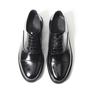 Chaussures Oxford en cuir véritable pour hommes, style britannique, formelles, en cuir de vachette brillant, rehaussantes, à semelle épaisse et souple - Product Image 4