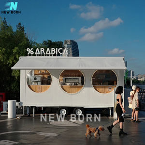 थोक मूल्य बर्फ शंकु पिज्जा खाद्य ट्रक मोबाइल कियोस्क डिजाइन खाद्य ट्रेलर बिक्री के लिए पूर्ण रसोई के साथ - Product Image 1