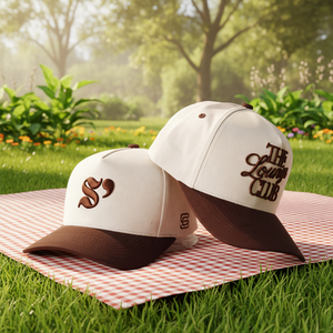 Gorra de Béisbol de Cinco Paneles con Visera Curva, Color Personalizado, Transpirable, de Algodón, con Logotipo Bordado en 3D, de Dos Tonos, para Hombre y Mujer - Product Image 3