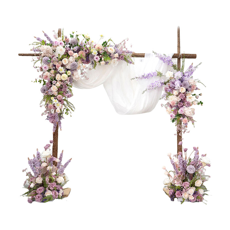 Mazzo di fiori di seta, decorazione estiva, crisantemi e