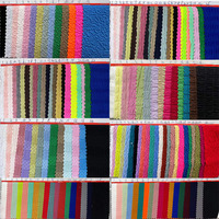 Color personalizado transpirable poliéster spandex nailon tela arrugada bikini tejido plisado tejido elástico para ropa
