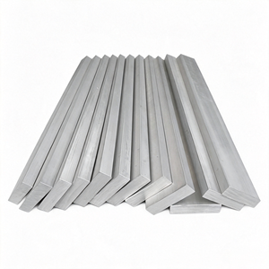 Barra Plana de Aluminio 6063 T5, Barra Rectangular de Aleación Sólida Extruida, Buena Calidad de Superficie para Piezas de Perfil de Decoración de Interiores - Product Image 1