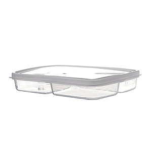 Hot Selling Wholesale Plastic Stackable Frozen Meat Grid Box <b>Refrigerator</b> Storage Box for Prepared Food - Product Image 1