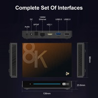 2026 H96 MAX Rockchip RK3576 IPTV STB 8K Streaming Internet Smarter Ott 8GB RAM 128GB ROM Premium Android 14 Pro Set Top TV Box