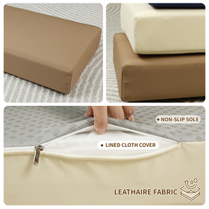 Cojín de Sofá para Exteriores de 2 Piezas, Personalizable, con Múltiples Materiales Exteriores, Color Resistente al Agua, Funda Extraíble, Espuma Viscoelástica 100% - Product Image 2