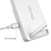Cx137 15W Chargeur sans fil magnétique 22.5W PD avec protection NTC, 8 couches de sécurité, 10000mAh Ultra-Mince OEM