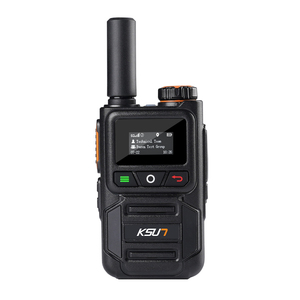 Ksun CT25 thời tiết phát sóng GPS tùy chọn không giới hạn khoảng cách Walkie Talkie đỏ-màu Xanh stroboscopic đèn báo động 4 gam PoC đài phát thanh - Product Image 1