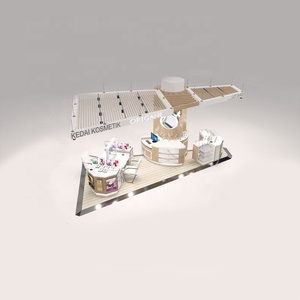 Quiosco cosmético interior de gama alta Nuevo escaparate de exhibición cosmético de muebles de maquillaje personalizado a la venta - Product Image 4