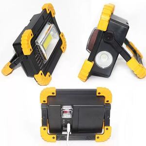 Led Flood <b>Light</b> 18650 Aa Battery Powered <b>Work</b> <b>Light</b> For Outdoor Camping Construction Site Use - Product Image 2
