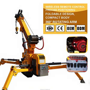 Minigrúa Telescópica de Orugas Tipo Araña, Venta Directa de Fábrica, Precios de Minigrúas - Product Image 2