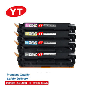 Yelbes Color <span class=keywords><strong>Toner</strong></span> 128A <span class=keywords><strong>CE320A</strong></span> CE321A CE322A CE323A Cartuchos compatibles para impresora HP Cartucho de tóner - Product Image 2