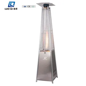 High Quality Stainless Steel Gas Garden Outdoor Heater High Power Tower Space Heater Instant Flame Gas Patio Heaters
