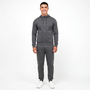 Chándal Unisex de Diseño Personalizado, Colección de Invierno, 100% Algodón, Lavado Ácido, Estilo Urbano, con Capucha, Grueso, Estampado, OEM/ODM - Product Image 1