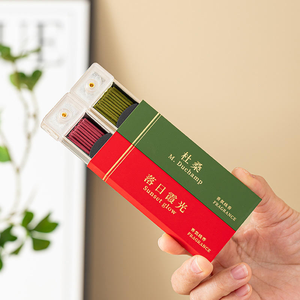Incienso de Bolsillo Chino <span class=keywords><strong>Toussaint</strong></span> Fire, Aromaterapia, Sándalo Orgánico, Aromático Natural, de Larga Duración, en Caja Portátil - Product Image 3