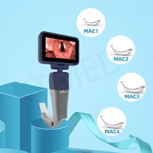 Laringoskop Video dengan Bilah yang Dapat Digunakan Kembali atau Sekali Pakai untuk Hewan/Manusia - Product Image 4